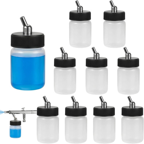Pack airbrush bottles 22cc - 10-pack,