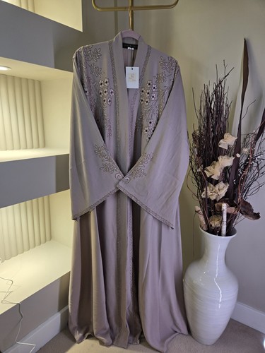 Zoom abaya embroidered - zoom,