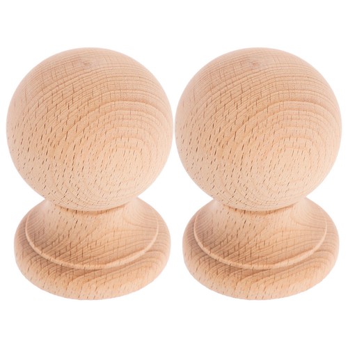 Pcs wood finials solid - finials,