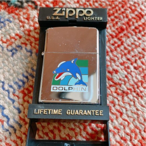 Zippo dolphin 1993 lighter - zippo,