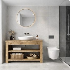 Rustic washstand sink unit - rustic,