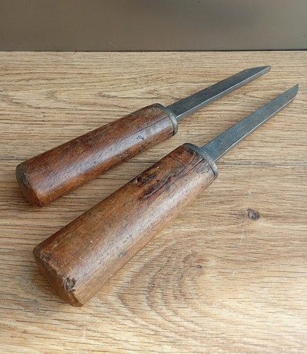 Antique mortice chisels