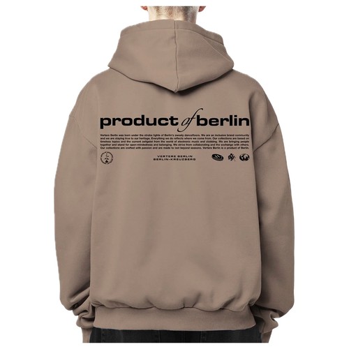 Vertere berlin hoodie product - berlin,