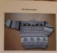  My first Christmas  jumper
