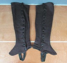 Vintage 1900s Brown Button-up