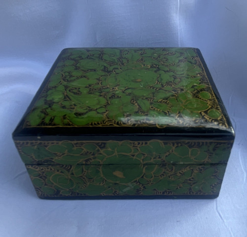 Handmade green floral - handmade,
