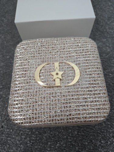 Dior gold logo zip around - gold,