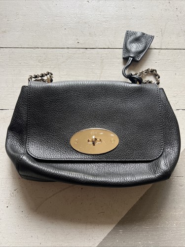 Mulberry lily black medium bag - lily,