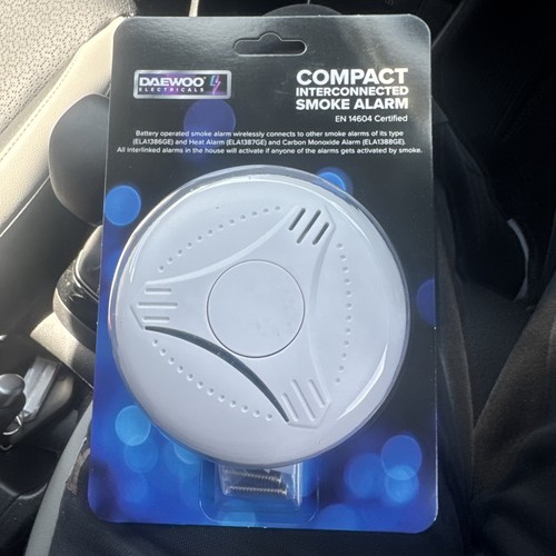 Daewoo optical smoke alarm - daewoo,