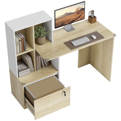 Homcom computer desk with - homcom,