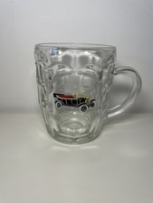 Vintage Pint Dimpled Glass