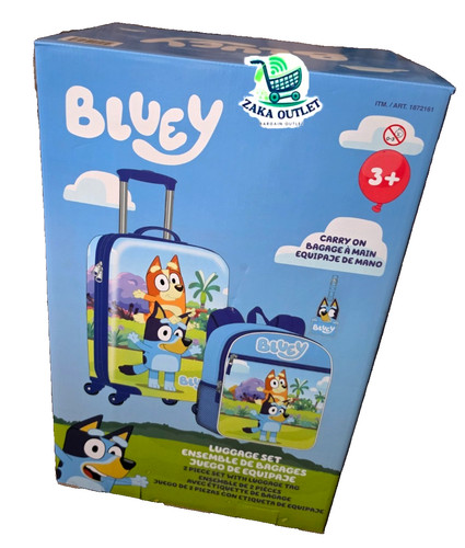 Bluey carry travel - travel, piece