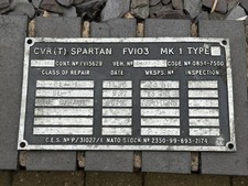 Alvis CVR(T) Spartan Data