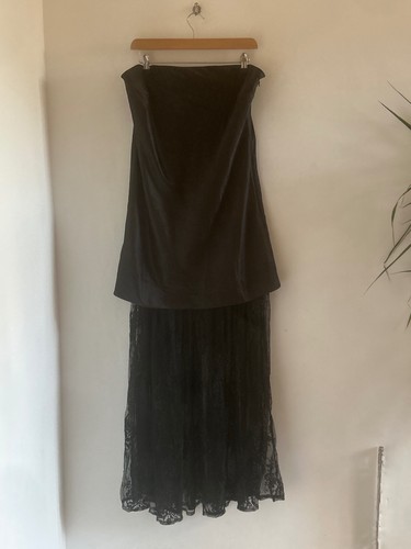 Anthropologie lace overlay - lace,