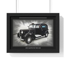 Iconic 1957 Austin FX3 Taxi