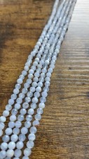 natural blue lace agate 4mm