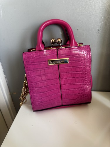 River island pink - river, croc