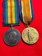 WW1 Medal pair ASC later Royal