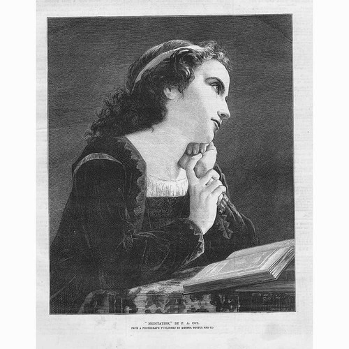 Pierre august cot meditation - august,