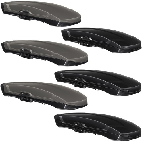 Thule roof box - thule, vector