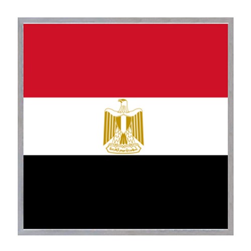Egypt silver colour - egypt, square