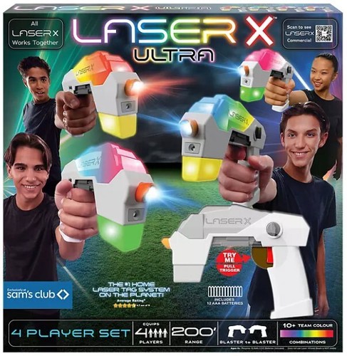 Laser ultra player set - ultra, 4-player
