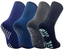4 Pairs Mens Non Slip Thermal
