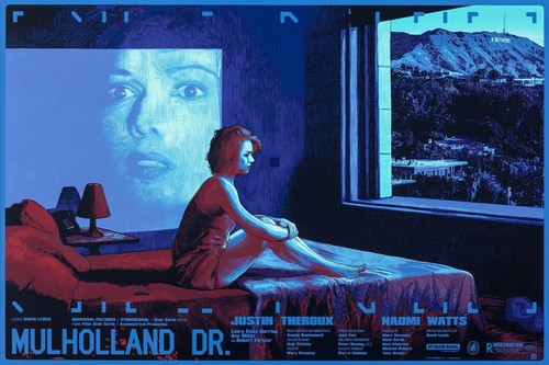 Mulholland drive 2001 - drive, 36x24"