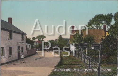 Vintage postcard stoke post - stoke,