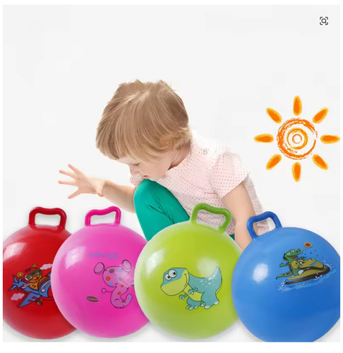 Inflatable space hopper - space,