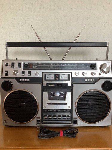 Aiwa retro boombox am fm - aiwa, cs-80