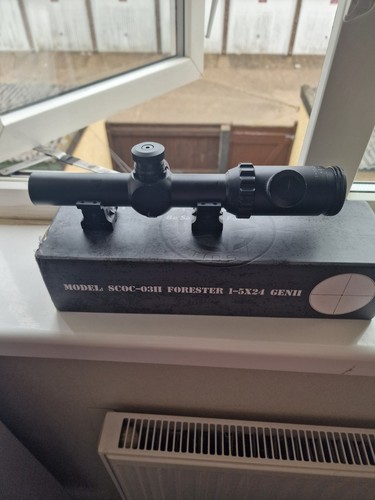 More 25 rifle scope - 1-10×25,