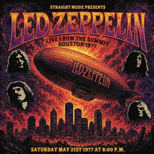 Led zeppelin houston - 1977, the