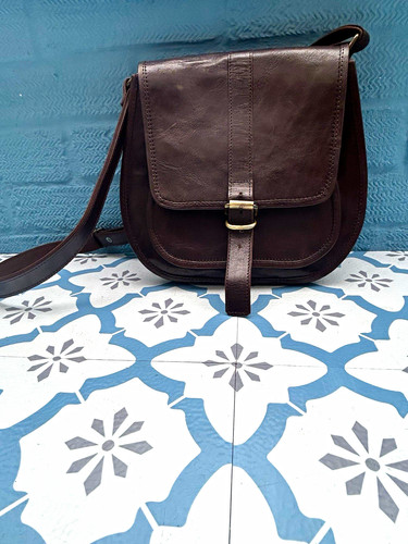 Vintage genuine hunter leather - vintage,