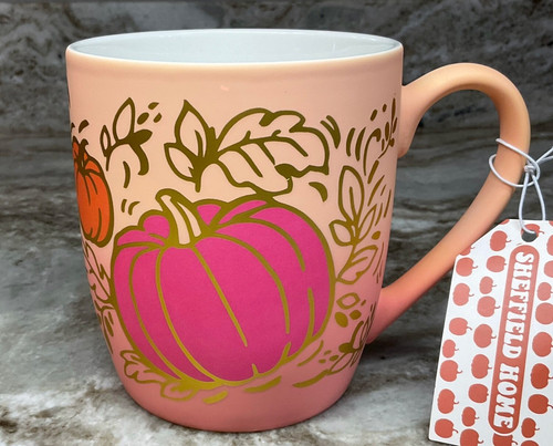 Large coffee mug - coffee, pumpkin