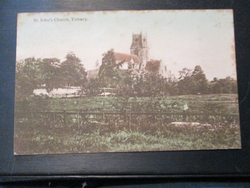 Postcard john s church - postcard,