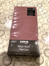 DUNELM MILL PLUM SUPERKING SOFT PLEATED DIVAN TRIM / VALANCE