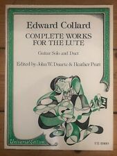 Edward Collard Complete Works For Lute Guitar Solo & Duet UE 29160