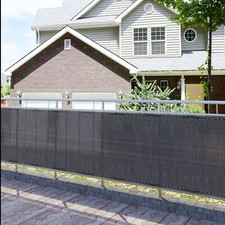 Garden Privacy Screen Netting Fence Balcony Shade Windbreak 98% Shade Screening