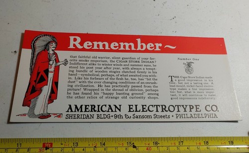 Vtg american electrotype - vtg,