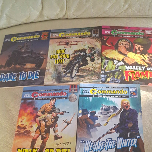 Commando gold collection comic - collection,