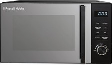 Russell Hobbs RHFM2364B 23L Digital Flatbed Microwave Oven Grill 800w Black