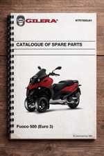 Gilera Fuoco 500 Parts Book