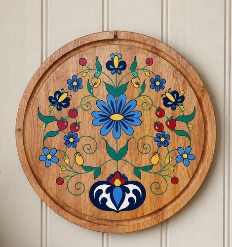 Vintage scandinavian folk art - vintage,