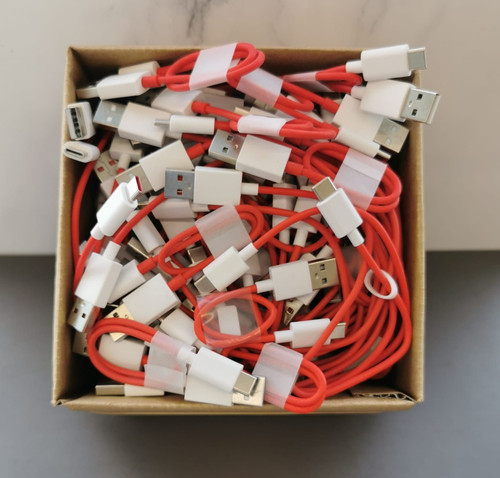 100 job lot oneplus usb - job,