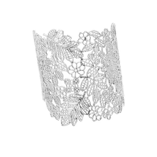 Delicate design wide cuff - design,