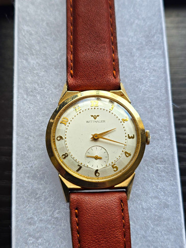 Vintage wittnauer gold - gold, manual