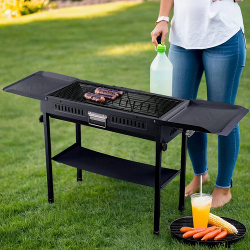 Portable outdoor barbecue - portable,
