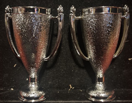 Vintage silver tone - tone, trophy