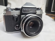 Praktica Super TL with Carl ZEISS Jena Tessar Zebra 50mm Lens